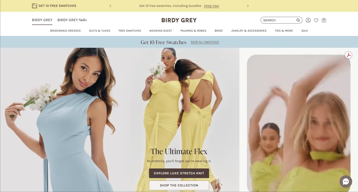 BirdyGrey.com screenshot